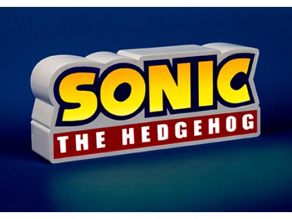 Merch Lampa Sonic the Hedgehog LED Light Logo Nové