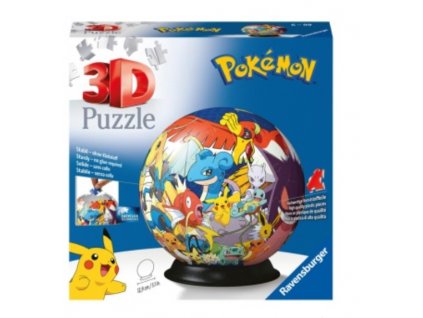 Merch Puzzle Pokémon 3D Puzzle Ball 72dílků