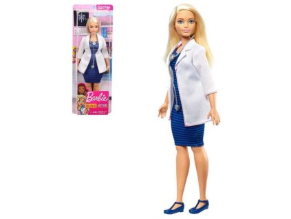 Toys Barbie You Can Be Anything Doctor With Blonde Hair