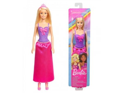 Toys Barbie Princess Blonde Pink Dress