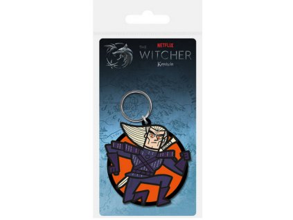 Merch Klíčenka The Witcher Rubber Keychain