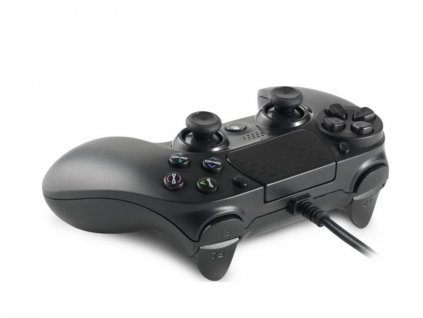 PS4 PC Spartan Gear Hoplite Wired Controller Black