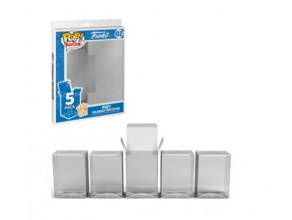 Merch Funko Pop Protector 5 Pack Foldable