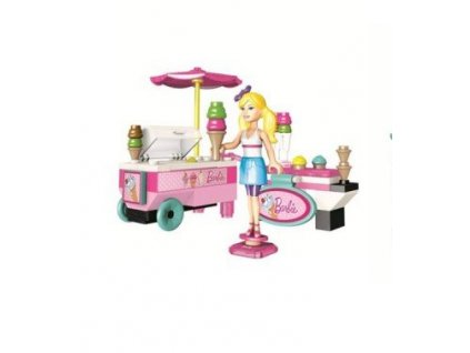 Toys Mega Bloks Barbie Ice Cream Cart