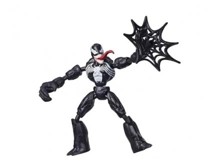 Toys Figurka Spider man Bend and Flex Venom 15cm
