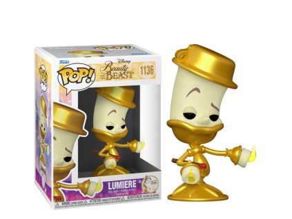 Merch Funko Pop! 1136 Disney Beauty and the Beast Lumiere Nov