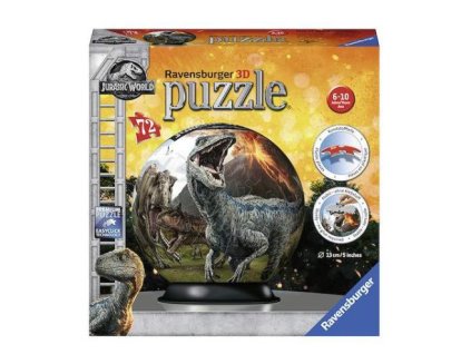 Merch Puzzle Jurassic World 3D Puzzle Ball 72dílků
