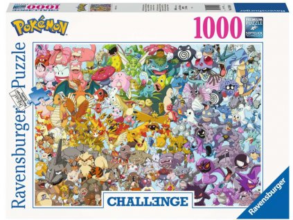 Merch Puzzle Pokémon Challenge 1000dílků