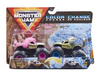 Toys Master Monster Color Change Vehicles Monster Mutt Poodle and Monster Mutt Husky