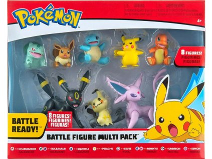 Merch Figurky Pokémon Battle Ready Multi Pack 8ks