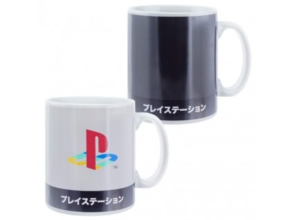 Merch Měnící hrnek Playstation XL