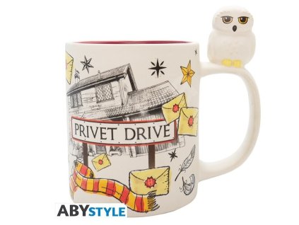 Merch 3D Hrnek Harry Potter Hedwig