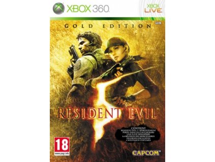 jaquette resident evil 5 gold edition xbox 360 cover avant g