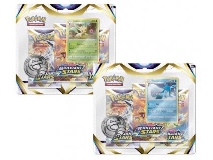 Merch Pokemon Edice Sword and Shield Brilliant Stars 3 Pack