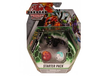 Toys Bakugan Geogan Rising Fenneca Ultra Crustillion and Nillious Starter Pack