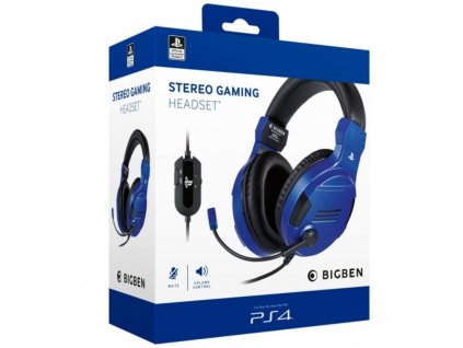 PS5 Official Bigben Stereo Gaming Headset V3 Blue
