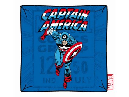 Merch Polštář Marvel Captain America Running 40x40cm