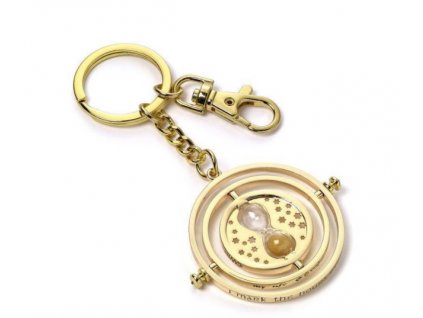 Merch Klíčenka Harry Potter Time Turner Silver Plated Keyring