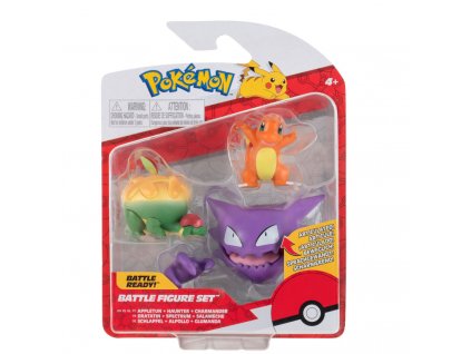 Toys Pokemon Battle Figure 3Figure Pack Appleton, Hunter and Charmander