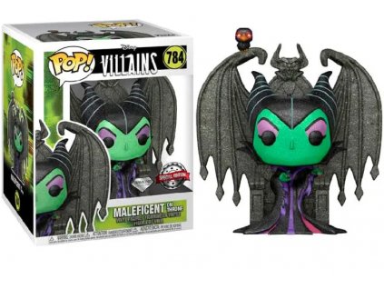 Funko Pop! 784 Villains Maleficent on Throne Diamond Collection