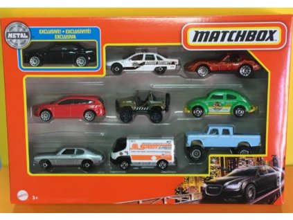 Toys Matchbox angličáky 9ks GVY72