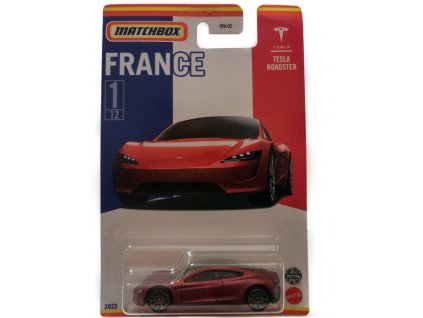 Toys Auto Matchbox France Tesla Roadster