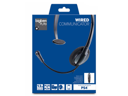PS4 Bigben Communicator Headset