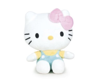 Plyšová hračka Hello Kitty Tyrkysová 15cm Nové