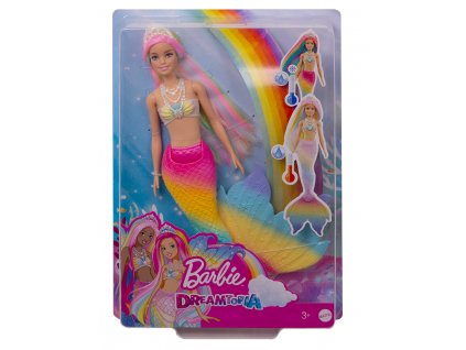 Toys Barbie Dreamtopia Rainbow Magic Mermaid Colour Change Doll Nové