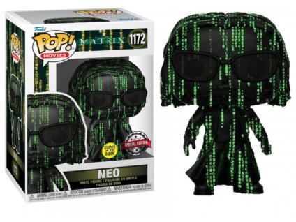Funko Pop! 1172 Matrix Neo Glows in the Dark Nové