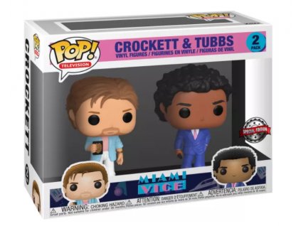 Merch Funko Pop! 2 pack Miami Vice Crockett and Tubbs