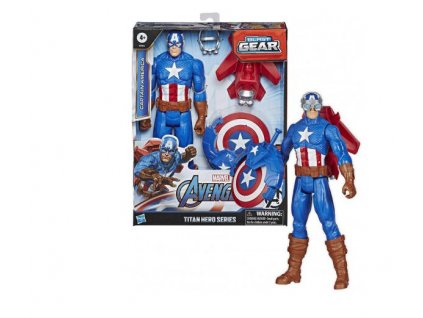 Toys Figurka Captain America Blast Gear 30cm