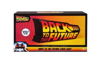 Merch Světlo Back to the Future Led Light Logo1