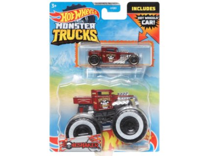 Toys Hot Wheels Monster Trucks Boneshaker DieCast and Truck
