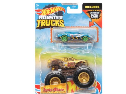 Toys Hot Wheels Monster Trucks Lions Share DieCast and Truck