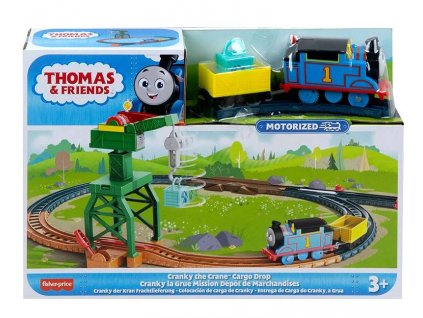 Toys Thomas and Friends Cranky The Crane Drop Motorized Track