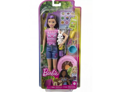 Toys Barbie It Takes Two Camping Playset With Brown Hair Doll With Camp Fire