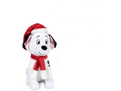 Merch Plyšová hračka Disney Christmas se zvukem Dalmatin 26cm