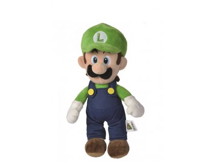 Toys Plyšová hračka Super Mario Luigi 30cm