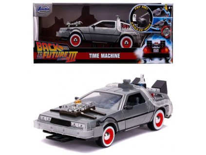 Auto Back to the Future 3 Time Machine 1:24 Nové