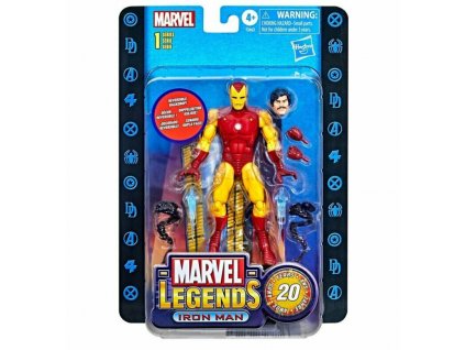Toys Figurka Marvel Legends Series 1 Iron Man 17cm