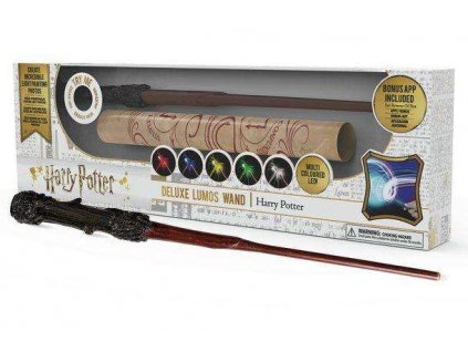 Merch Svítící hůlka Harry Potter Deluxe Lumos Wand