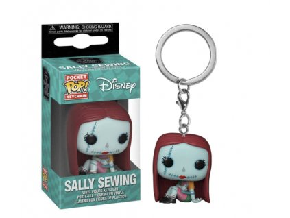 Klíčenka Funko Pocket Pop Nightmare Before Christmas Sally Sewing Nové