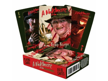 Merch Hrací karty Nightmare on Elm Street Freddy