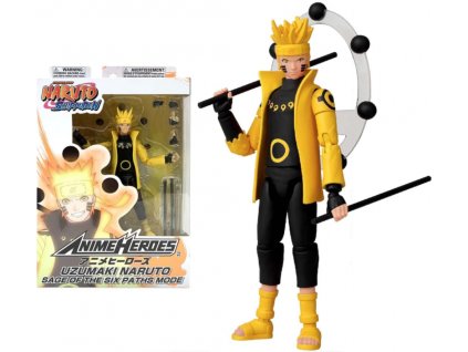 Toys Figurka Naruto Shippuden Sage of six paths mode Anime Heroes 17cm