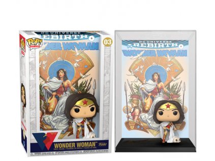 Merch Funko Pop! 03 Comic Cover Wonder Woman 80th On Throne