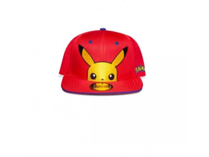 Merch Kšiltovka Pokemon Pikachu Red