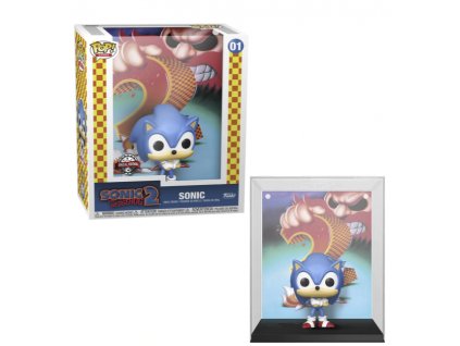 Merch Funko Pop! 01 Game Cover Sonic The Hedgehog Nové