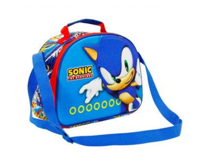 Merch Obědová taška Sonic Fast 3D lunch bag