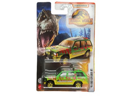 Toys Matchbox Jurassic World 93 Ford Explorer